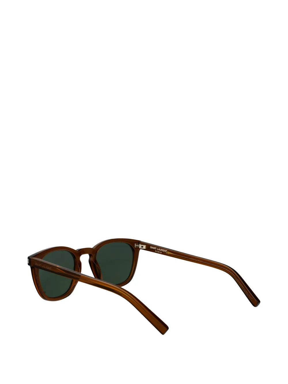 Saint Laurent Eyewear SL28 zonnebril met vierkant montuur Bruin