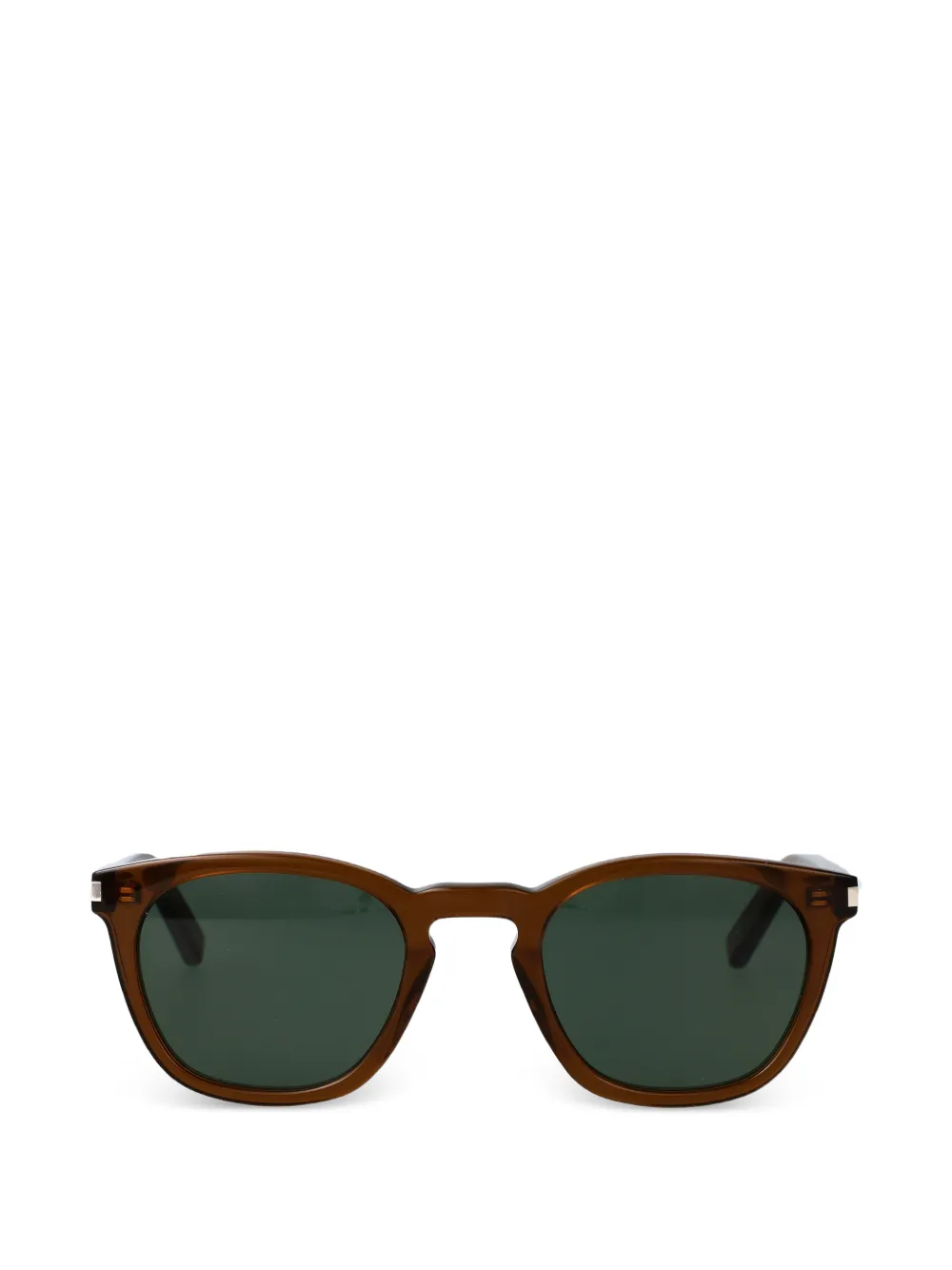 Saint Laurent Eyewear SL 28 square-frame sunglasses - Braun