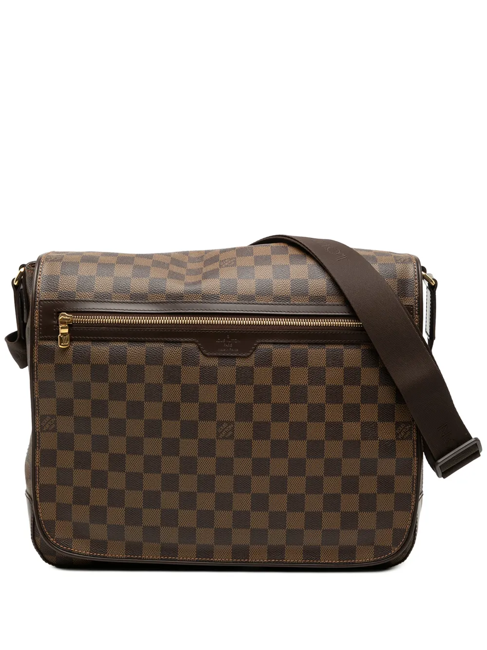 Louis Vuitton Pre-Owned 2008 Damier Ebene Spencer crossbody bag - Marrone