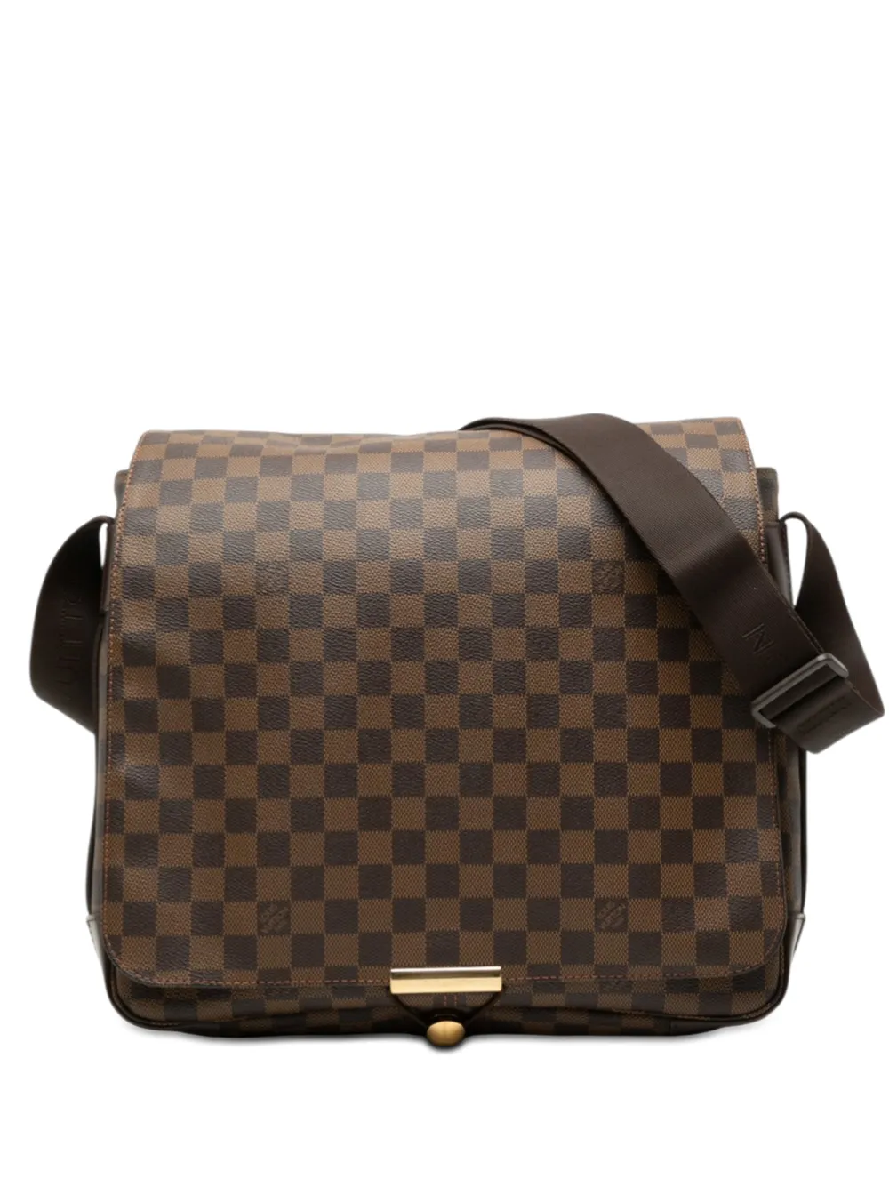 Louis Vuitton Pre-Owned 2008 Damier Ebene Bastille crossbody bag - Marrone