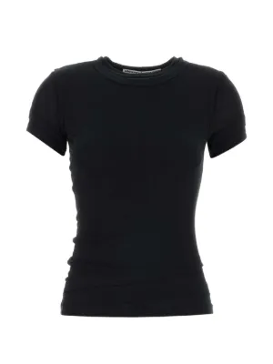 Alexander Wang ビジューロゴ Tシャツ | ブラック | FARFETCH JP