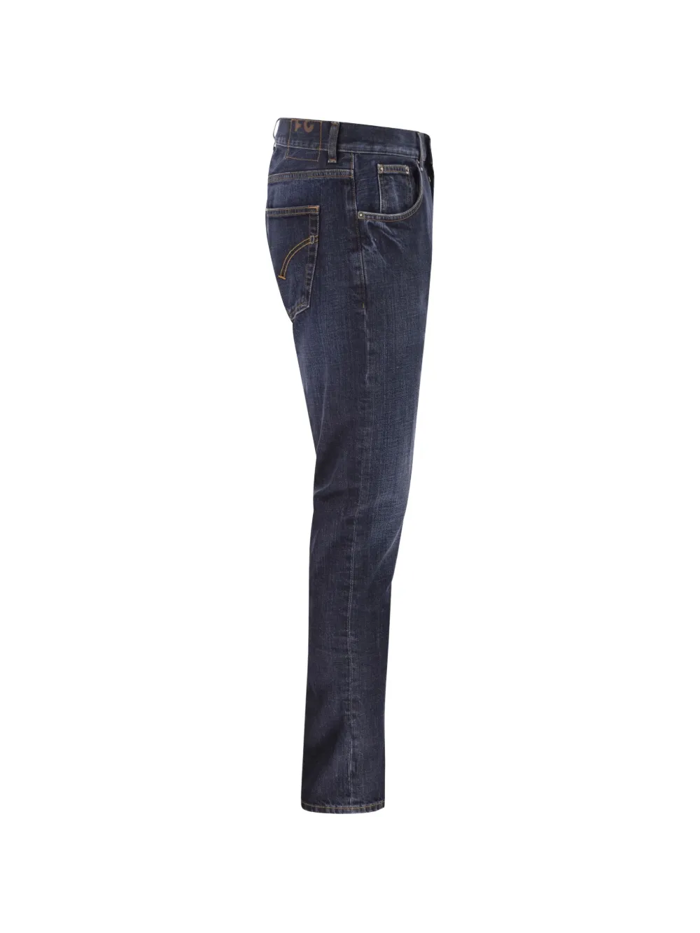 DONDUP Dian jeans met vervaagd effect Blauw