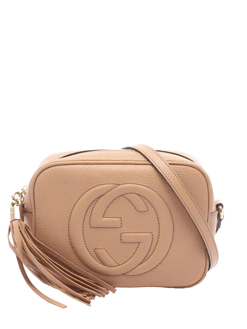 Gucci Pre-Owned 2016-2026 Leather Soho Disco crossbody bag - Toni neutri