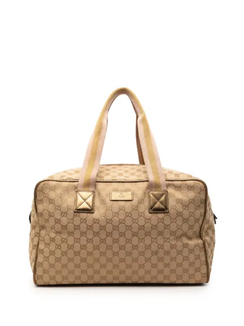 Gucci Pre-Owned 2000-2015 GG Canvas Web Duffle Bag travel bag
