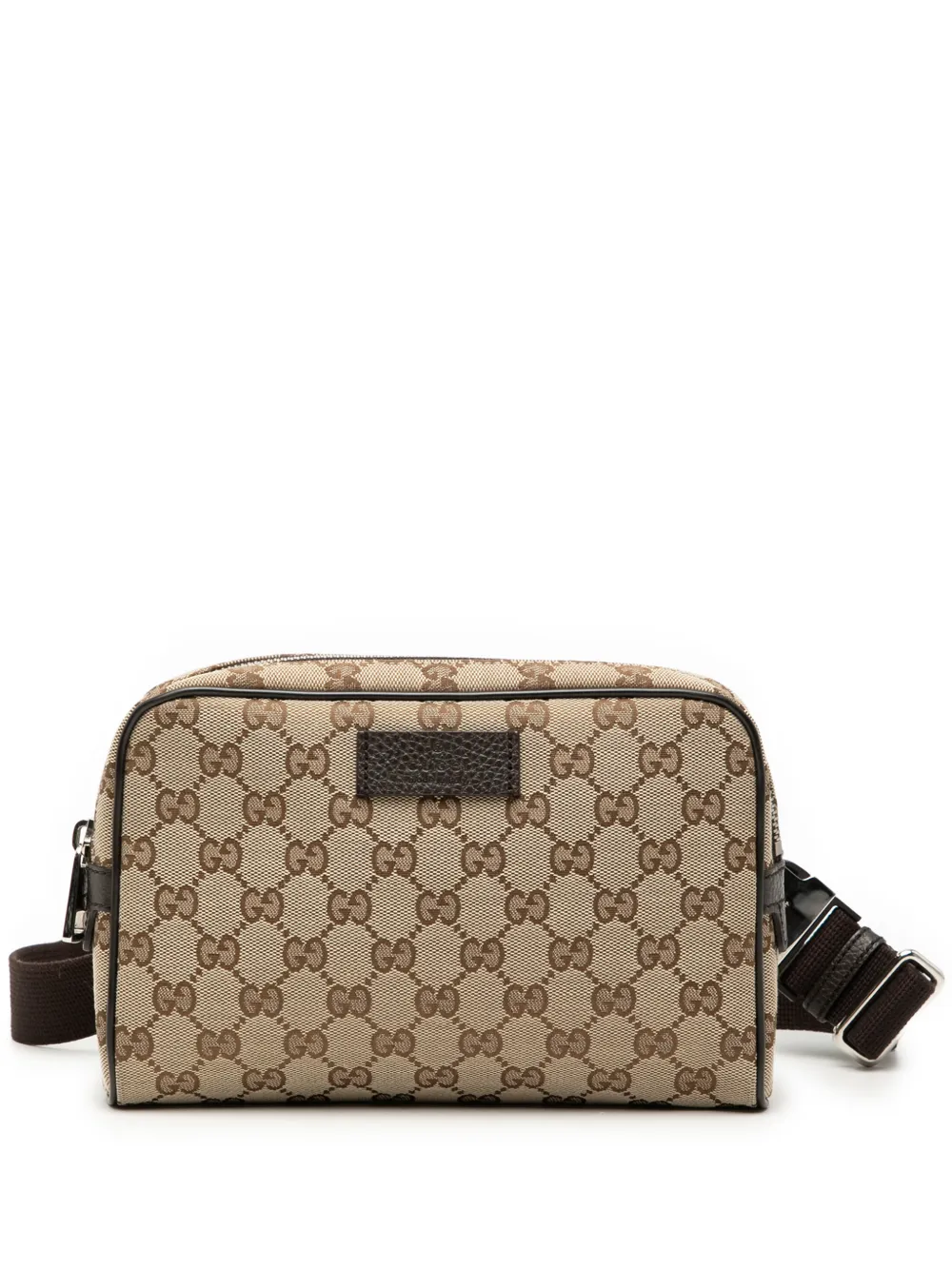 Gucci Pre-Owned 2000-2015 GG Canvas belt bag - Toni neutri