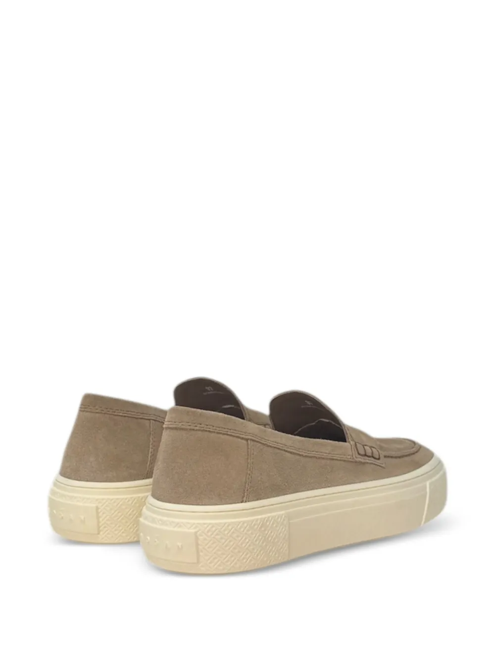 Hogan Crosswind platform loafers Beige