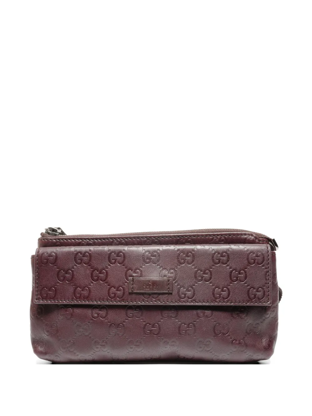 Gucci Pre-Owned 2000-2015 Guccissima belt bag - Viola