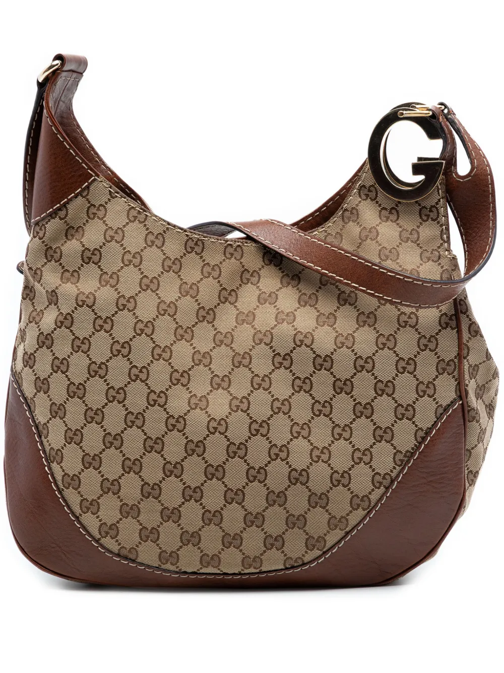 Gucci Pre-Owned 2016-2025 GG Canvas Charlotte crossbody bag - Toni neutri