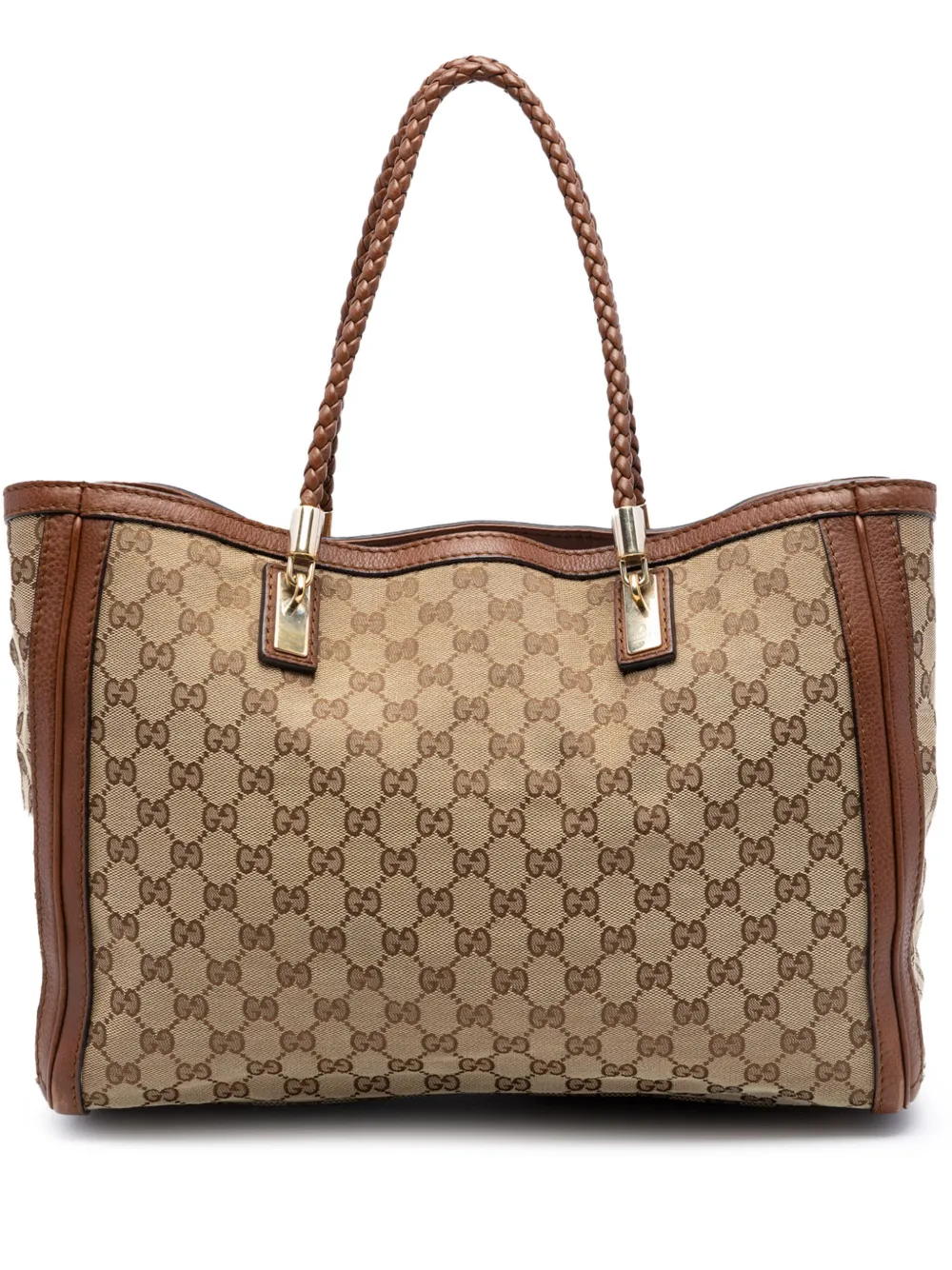 Gucci Pre-Owned 2016-2025 Medium GG Canvas Bella tote bag - Toni neutri