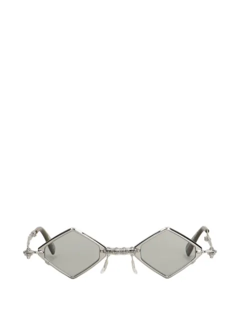 Kuboraum H80 geometric-frame sunglasses