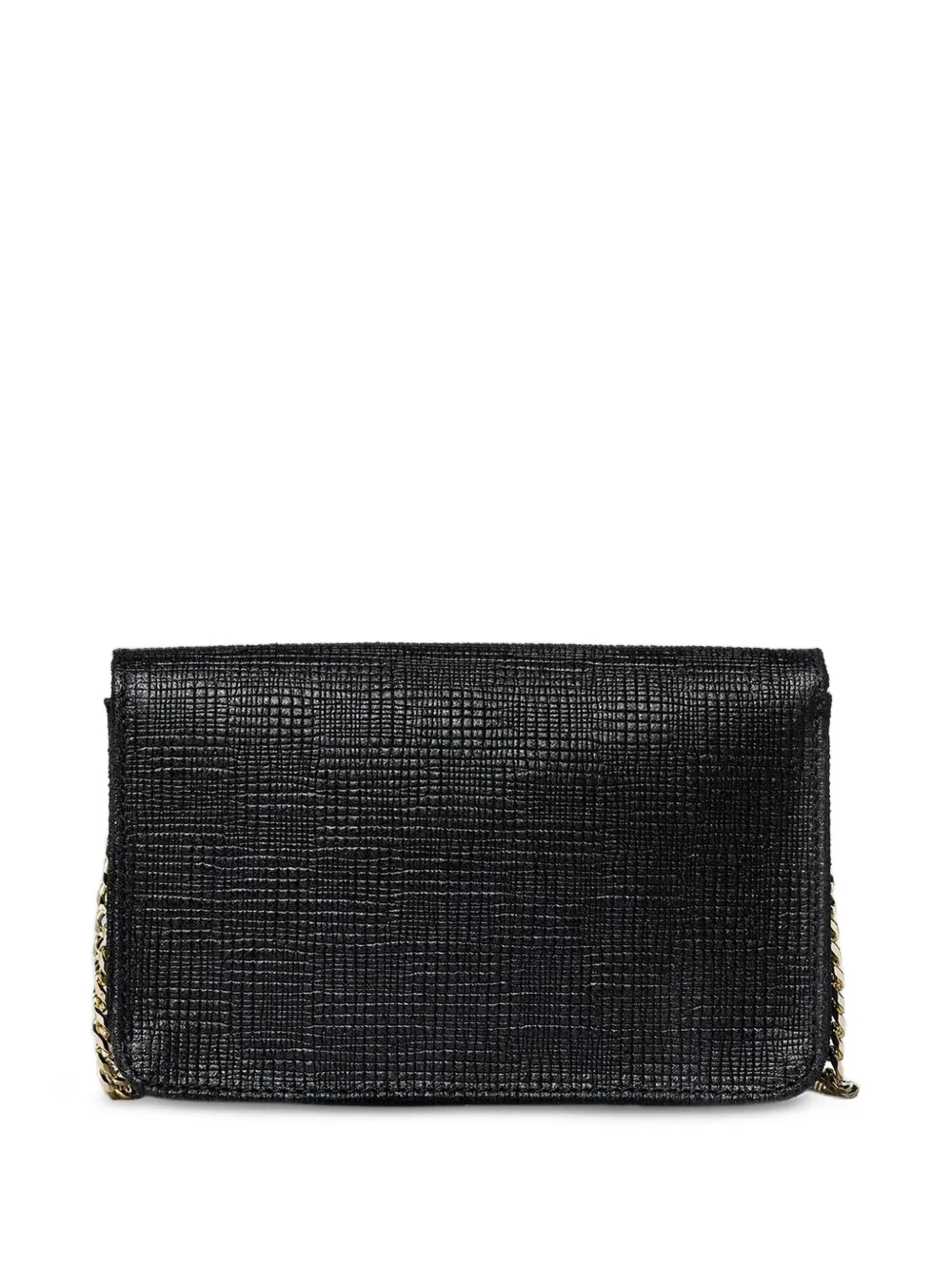 Marc Ellis Everly Rf clutch met textuur Zwart