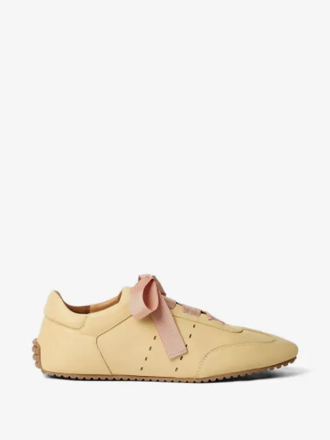 ODISSI Cass grosgrain-lace sneakers