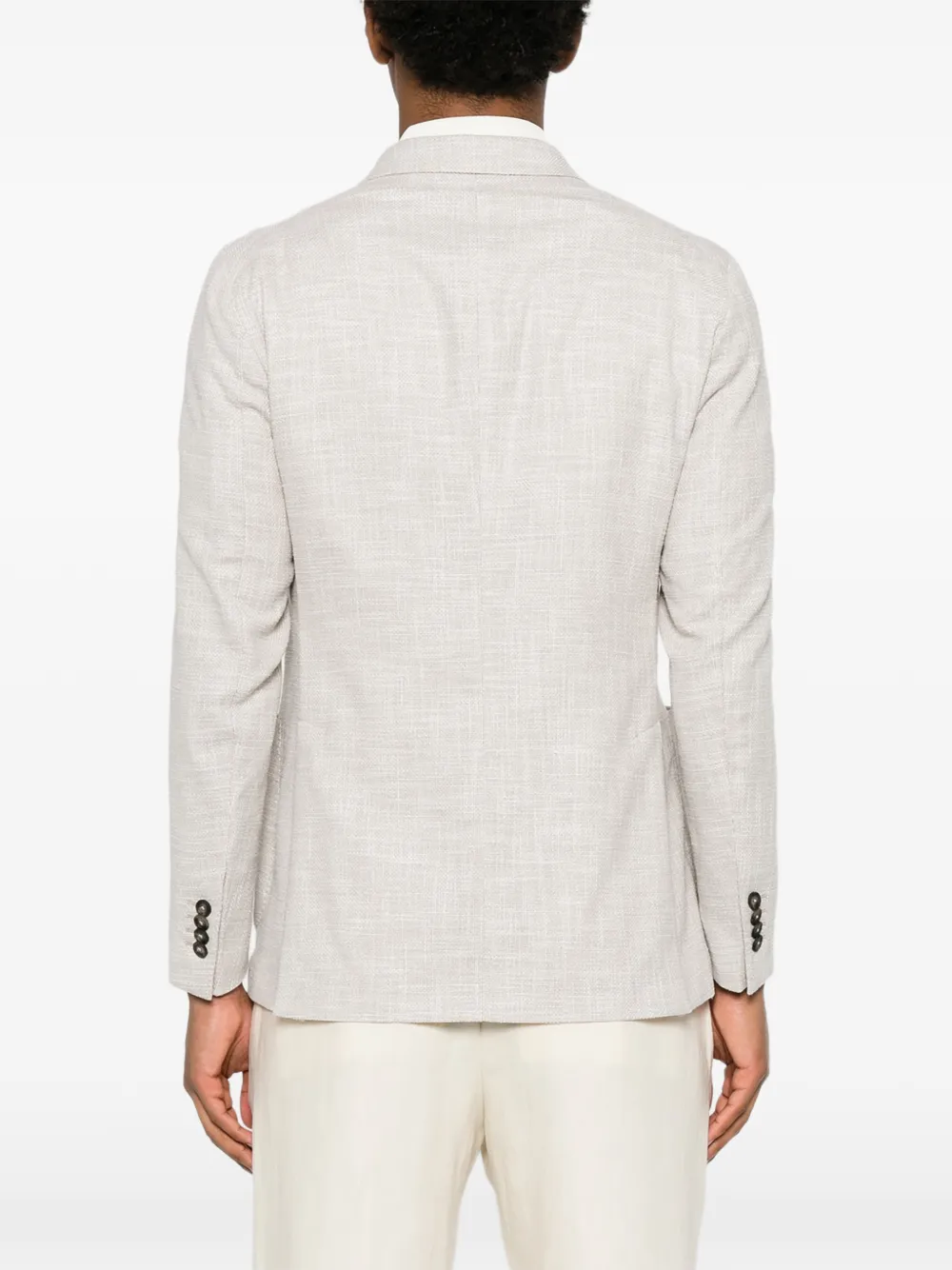 Tagliatore Blazer met dubbele rij knopen Beige
