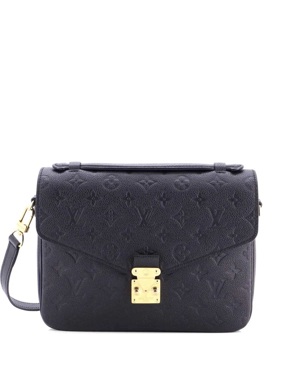 Louis Vuitton Pre-Owned Pochette Metis Monogram Empreinte Leather crossbody bag - Nero