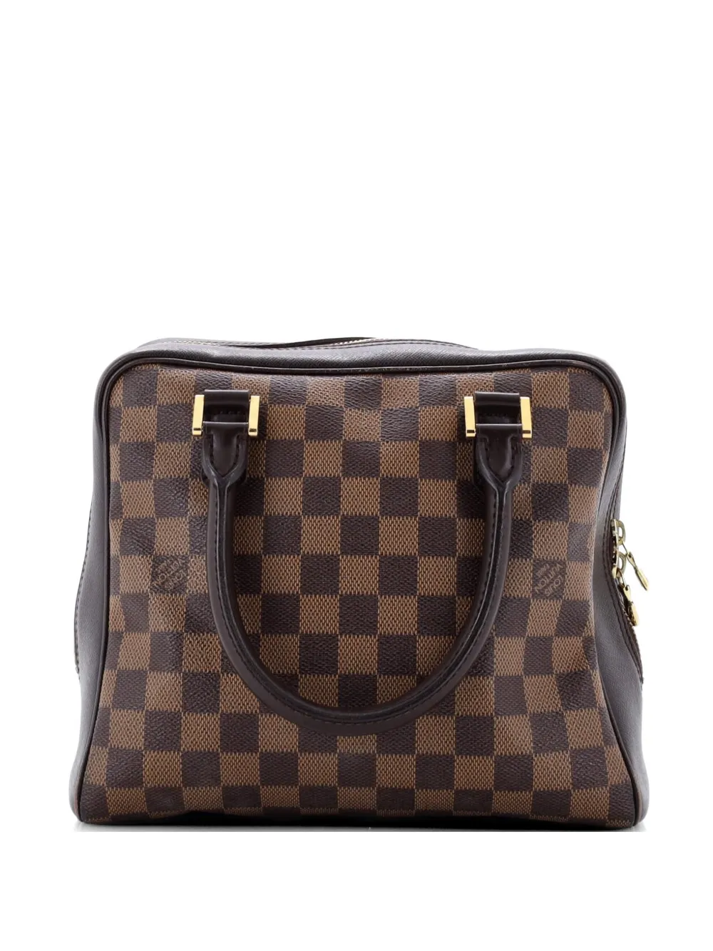 Louis Vuitton Pre-Owned Brera Handbag Damier satchel - Marrone