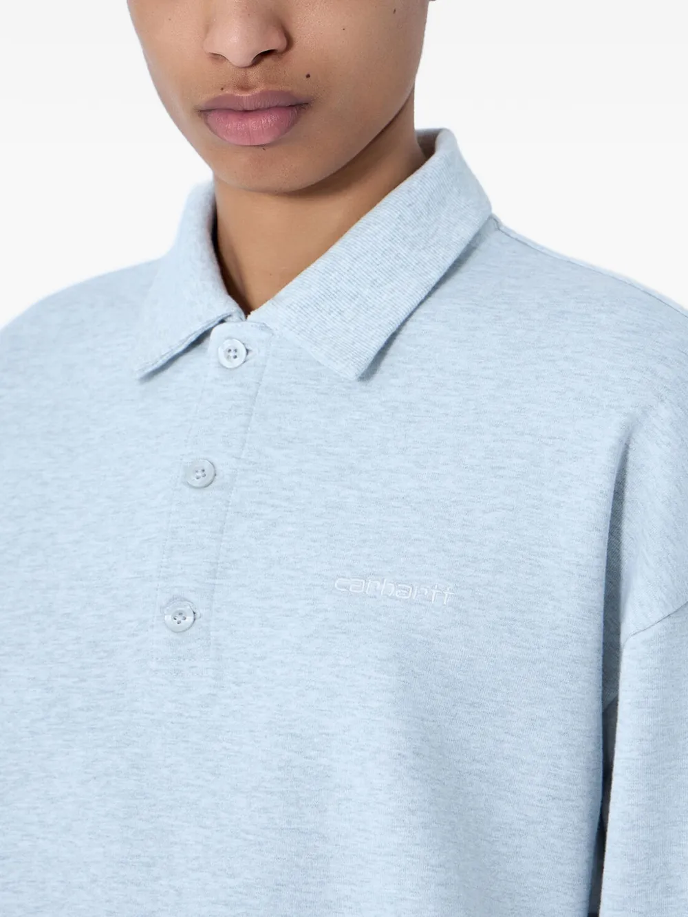 Carhartt WIP Sweater met polokraag Grijs