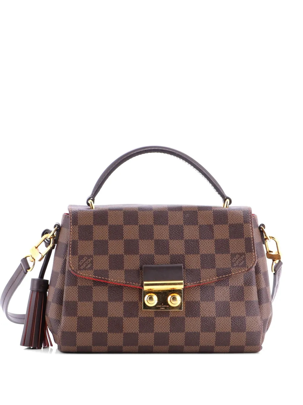 Louis Vuitton Pre-Owned Croisette Handbag Damier crossbody bag - Marrone