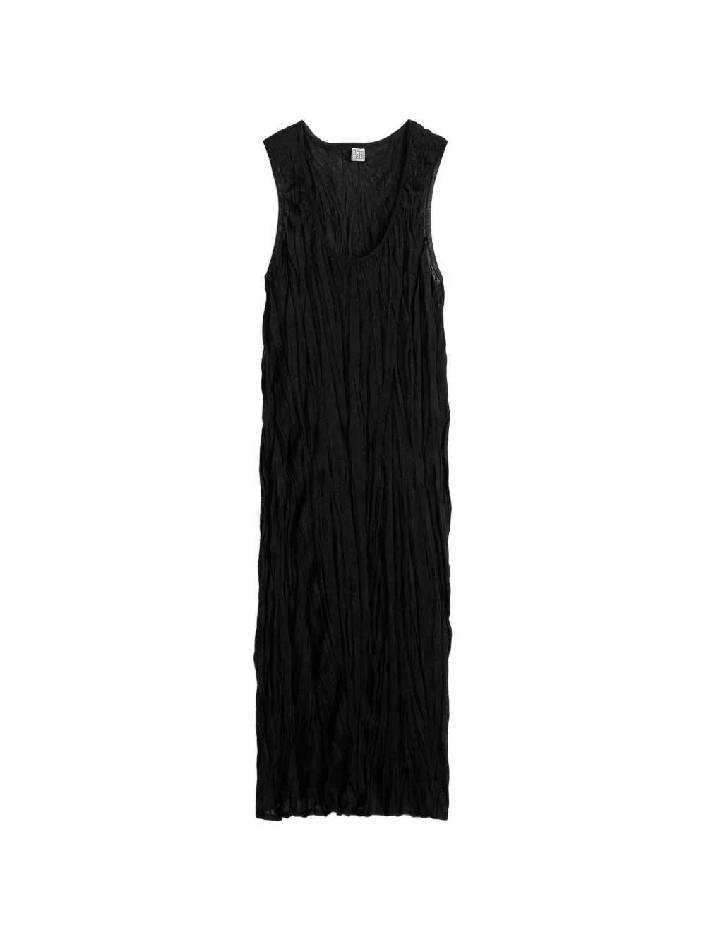TOTEME crinkled tank dress