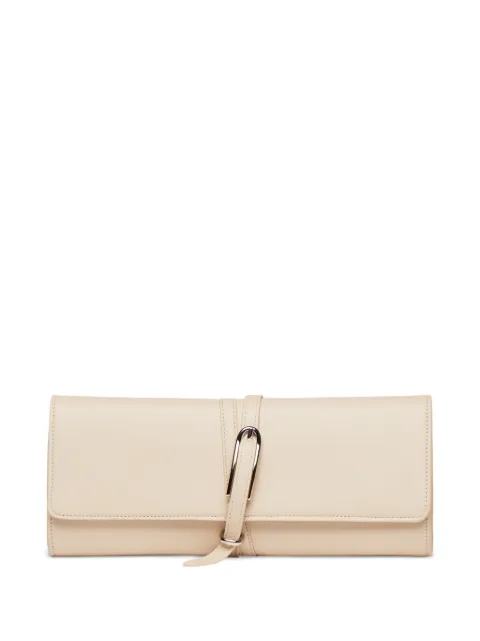 Liffner belted leather clutch bag