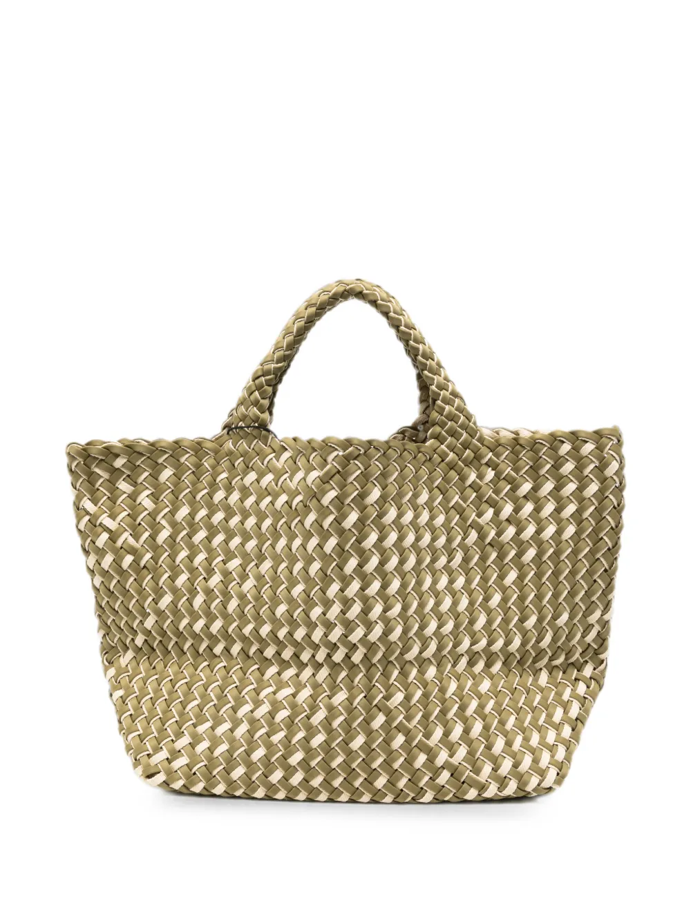 Naghedi Medium St Barths Double-weave Tote Bag In Neutral