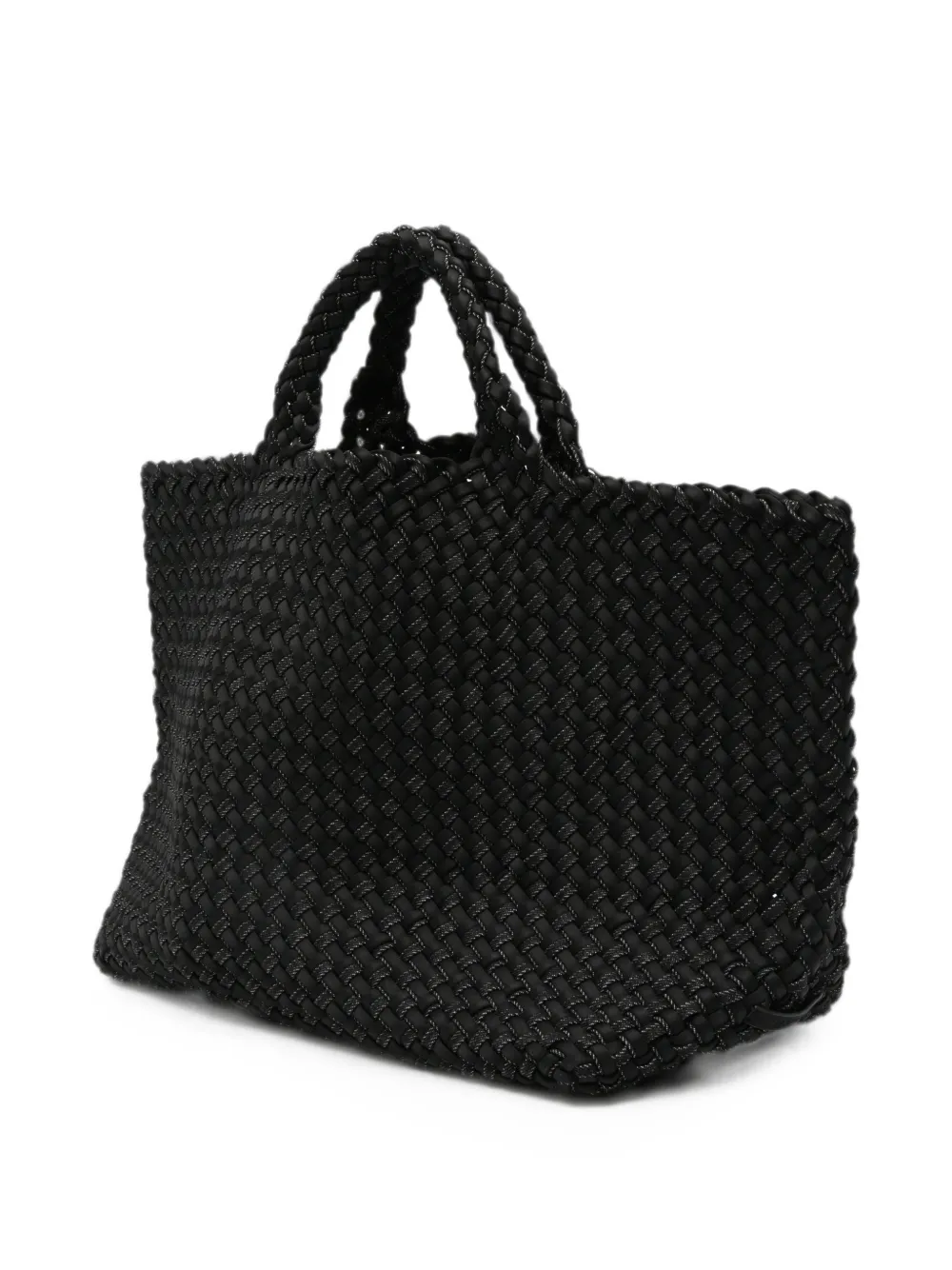 NAGHEDI Grote St. Barths shopper met dubbele weving Zwart