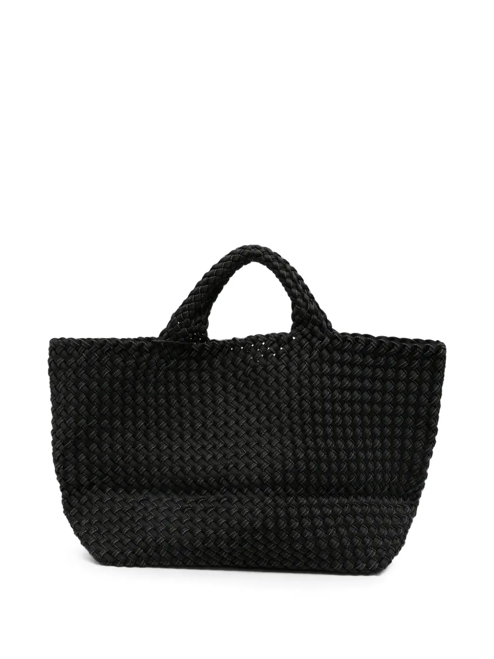 NAGHEDI large St Barths double-weave tote bag - Schwarz