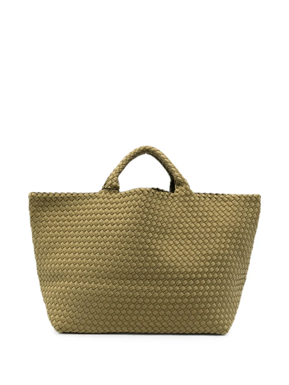 Naghedi Large St Barths Woven Tote Bag In Green