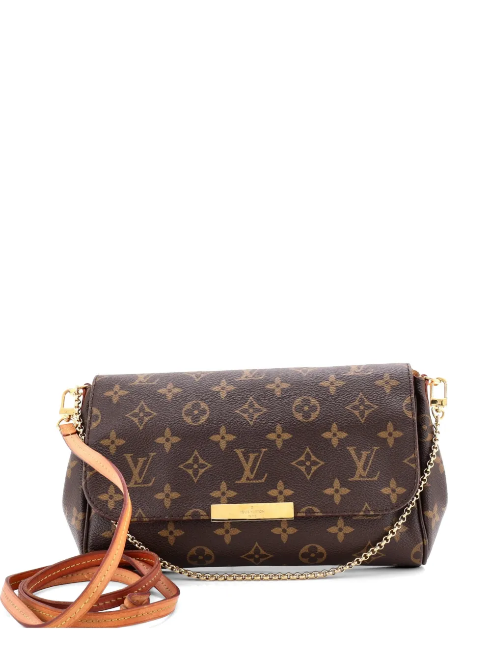 Louis Vuitton Pre-Owned Favorite Handbag Monogram Canvas MM crossbody bag - Brown