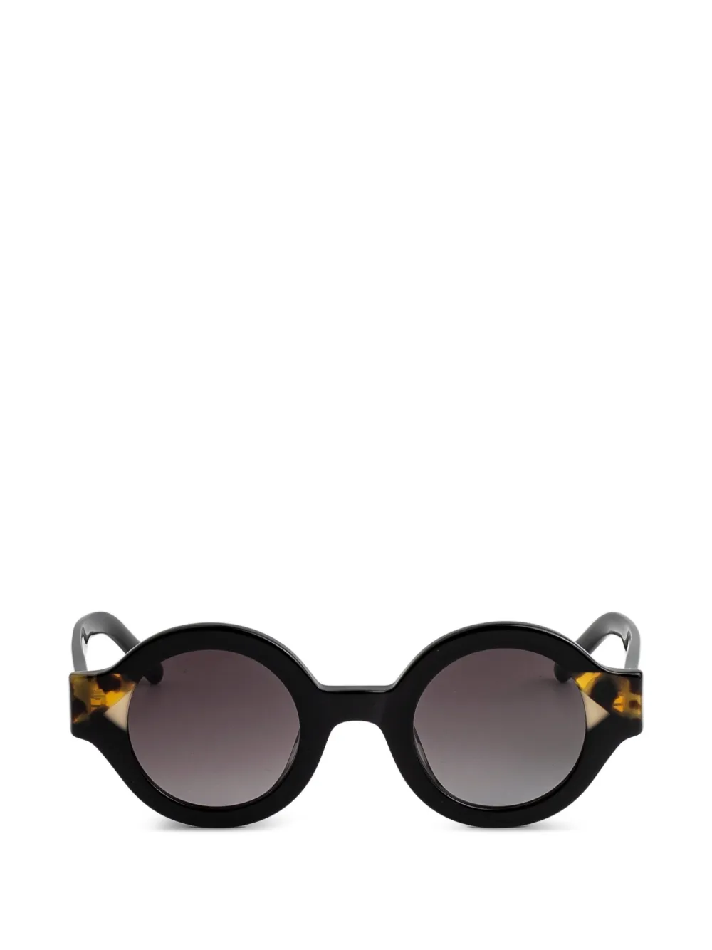 Kaleos Swiney round-frame sunglasses - Nero