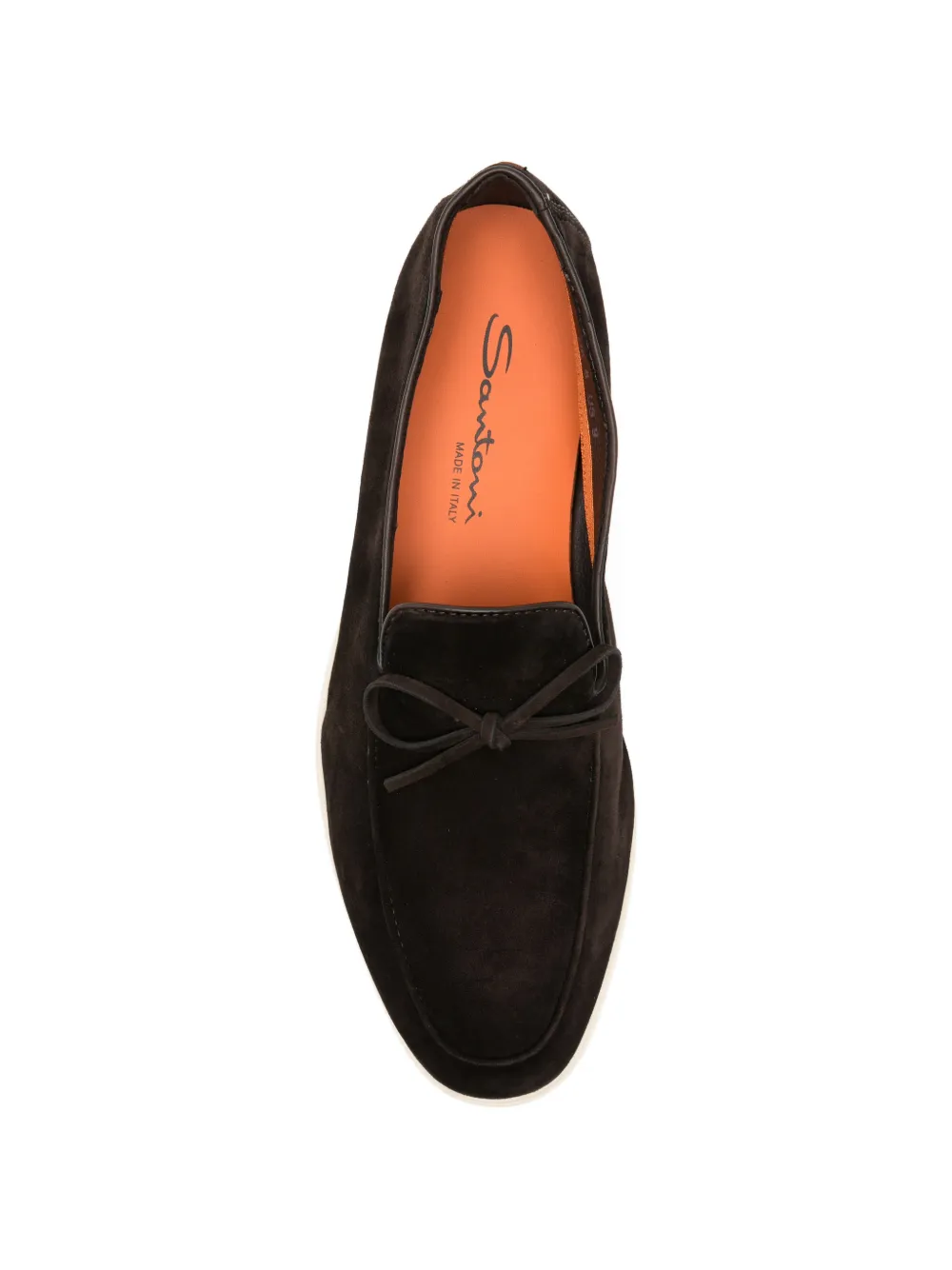 Santoni Malibu bow-detail loafers Bruin