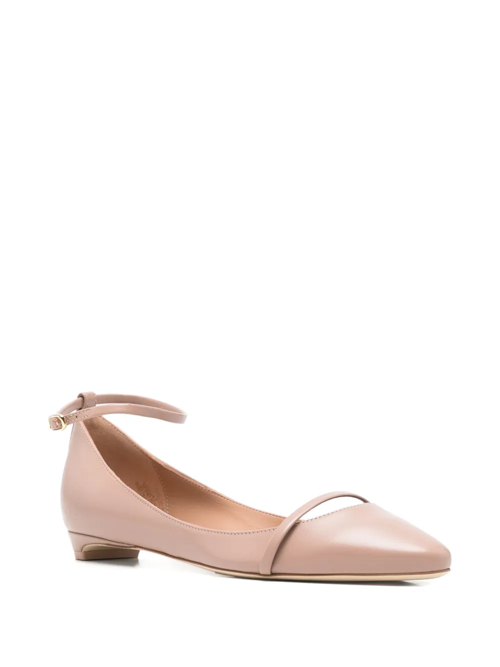 Malone Souliers Mary pointed-toe ballet flats Roze
