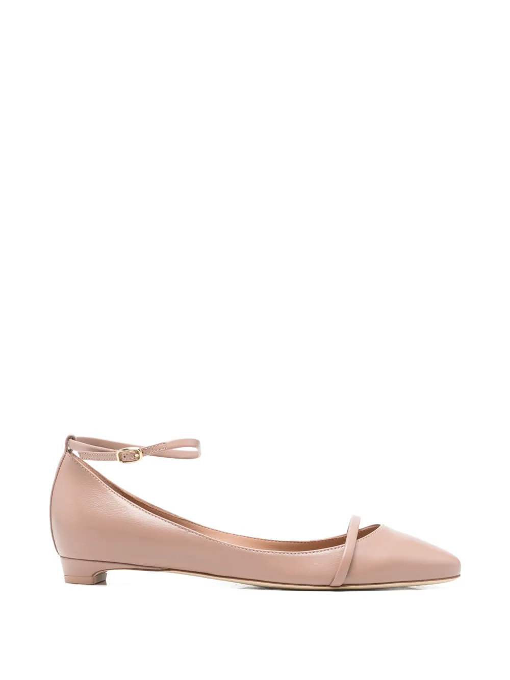Malone Souliers Mary pointed-toe ballet flats - Pink