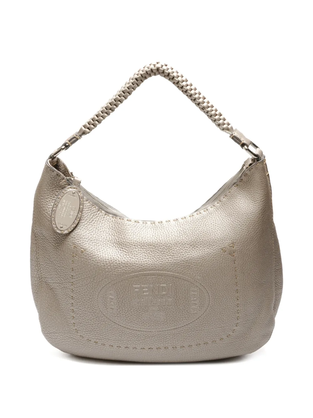 Fendi Pre-Owned 2000-2010s Selleria shoulder bag - Argento