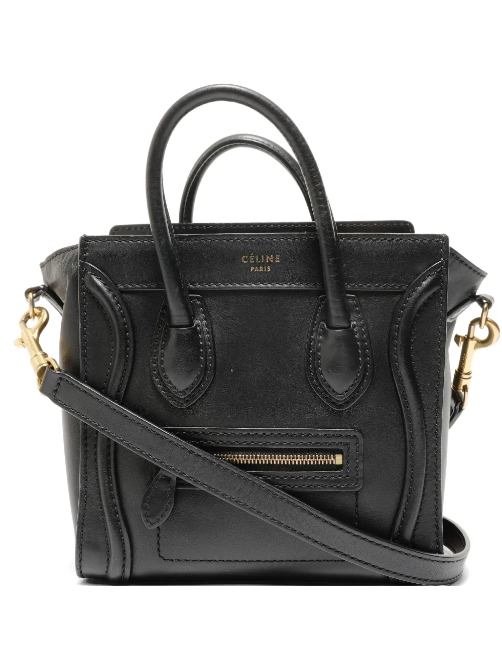 Celine Pre-Owned 2010-2020s Nano Luggage handbag - Nero