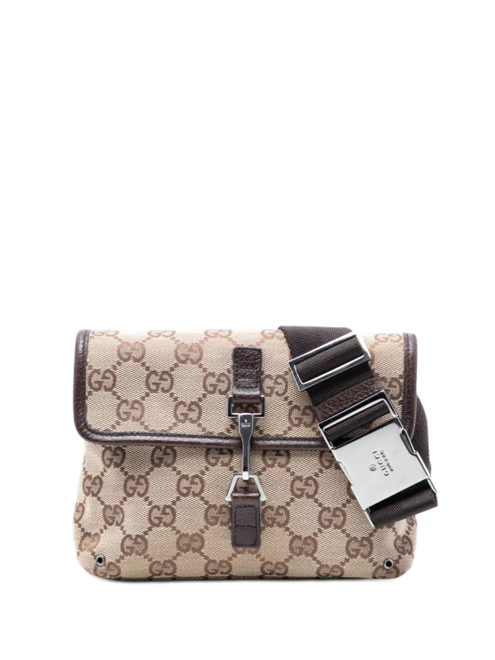 Gucci Pre-Owned 2000-2015 GG Canvas Jackie belt bag - Toni neutri