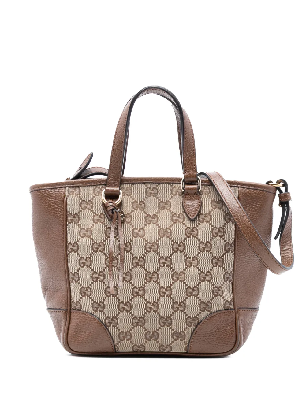 Gucci Pre-Owned 2000-2015 Small GG Canvas Bree satchel - Toni neutri