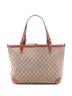 Gucci Pre-Owned 2016-2026 GGキャンバス ブリー ハンドバッグ