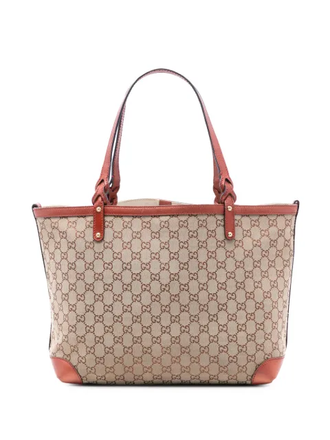 Gucci Pre-Owned tote Craft mediana en lona GG 2016-2026