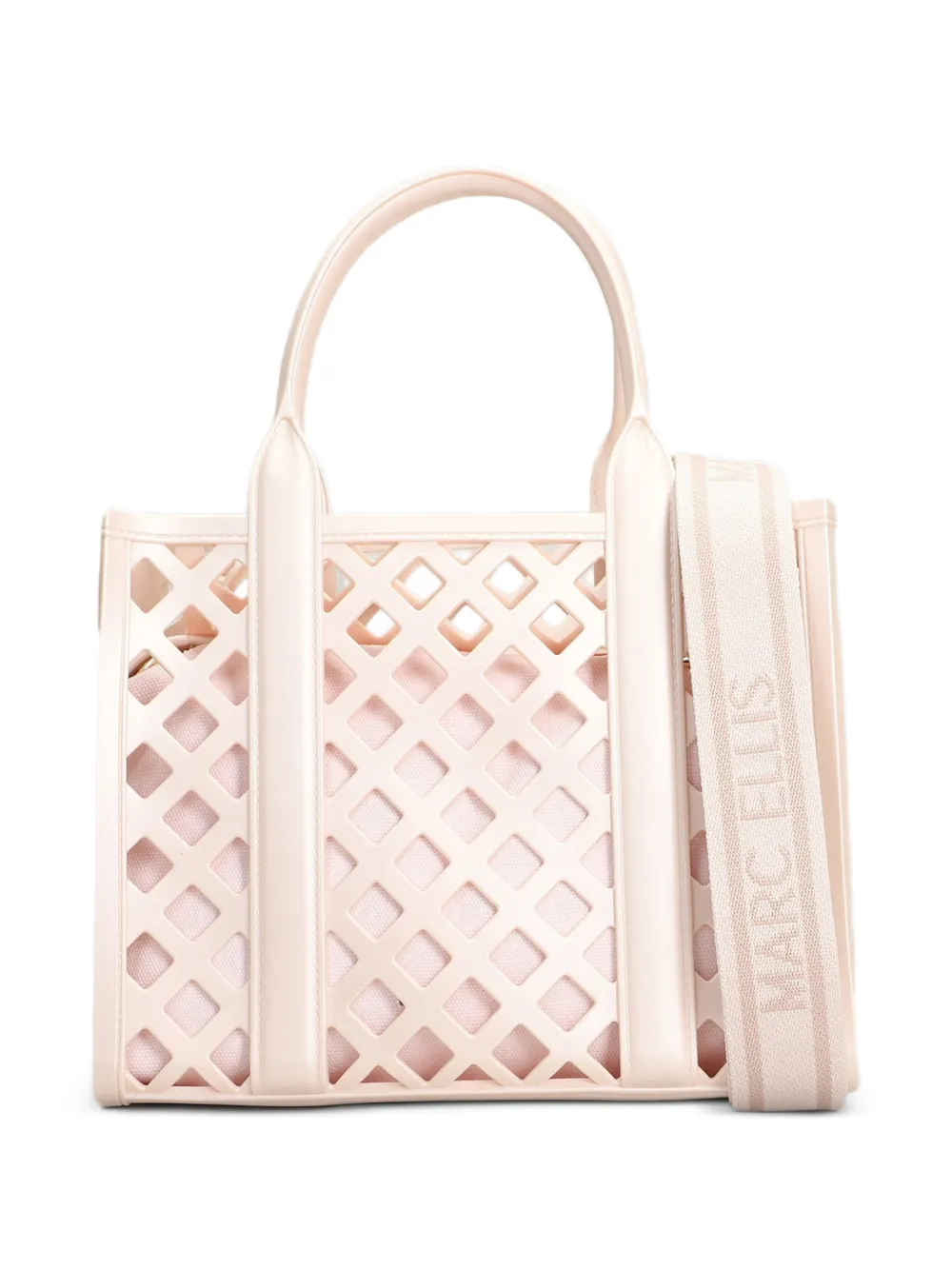 Marc Ellis Borsa tote Flat-Plot con cut-out - Rosa