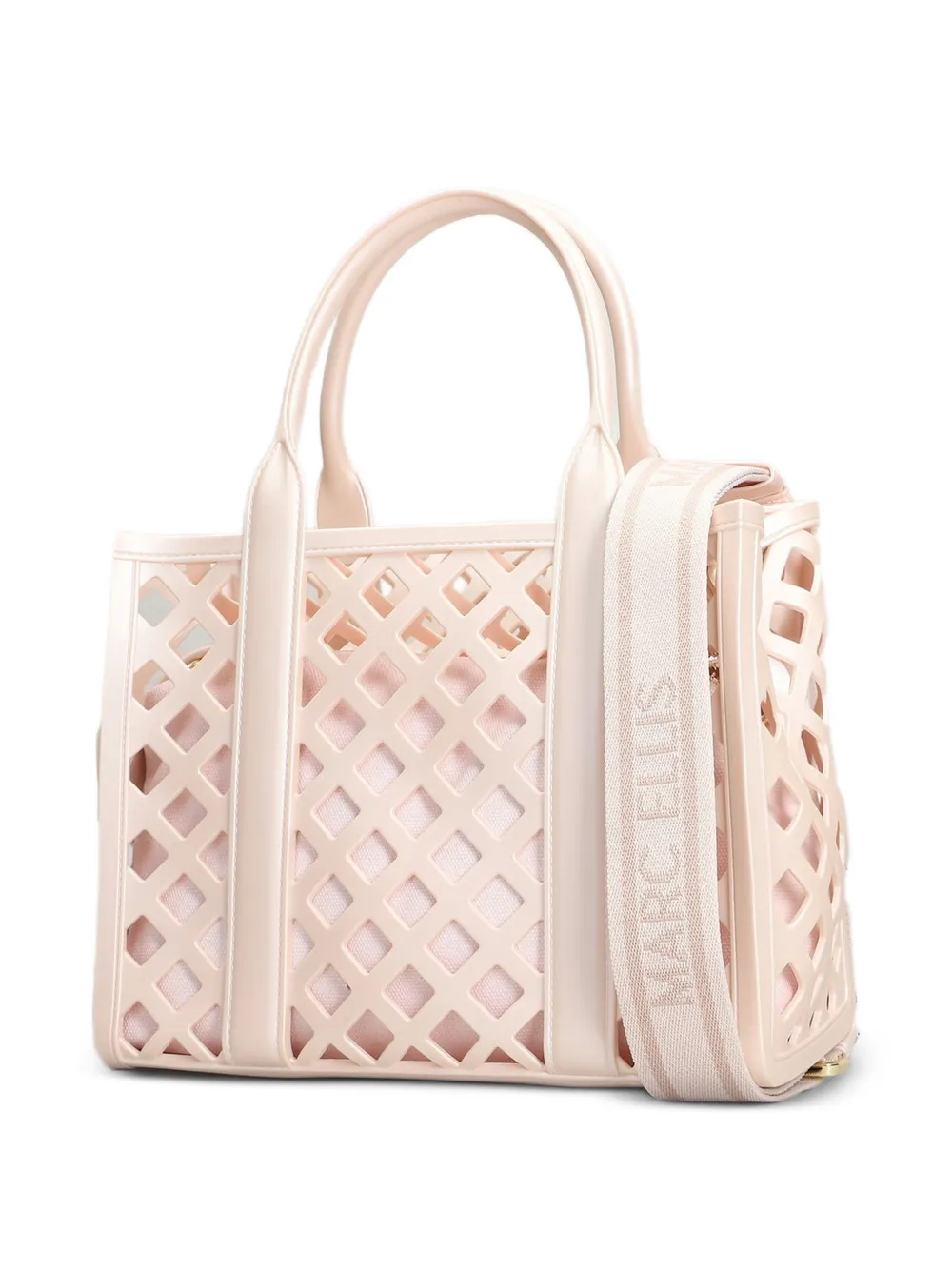 Marc Ellis Flat-Plot shopper met uitgesneden details Roze