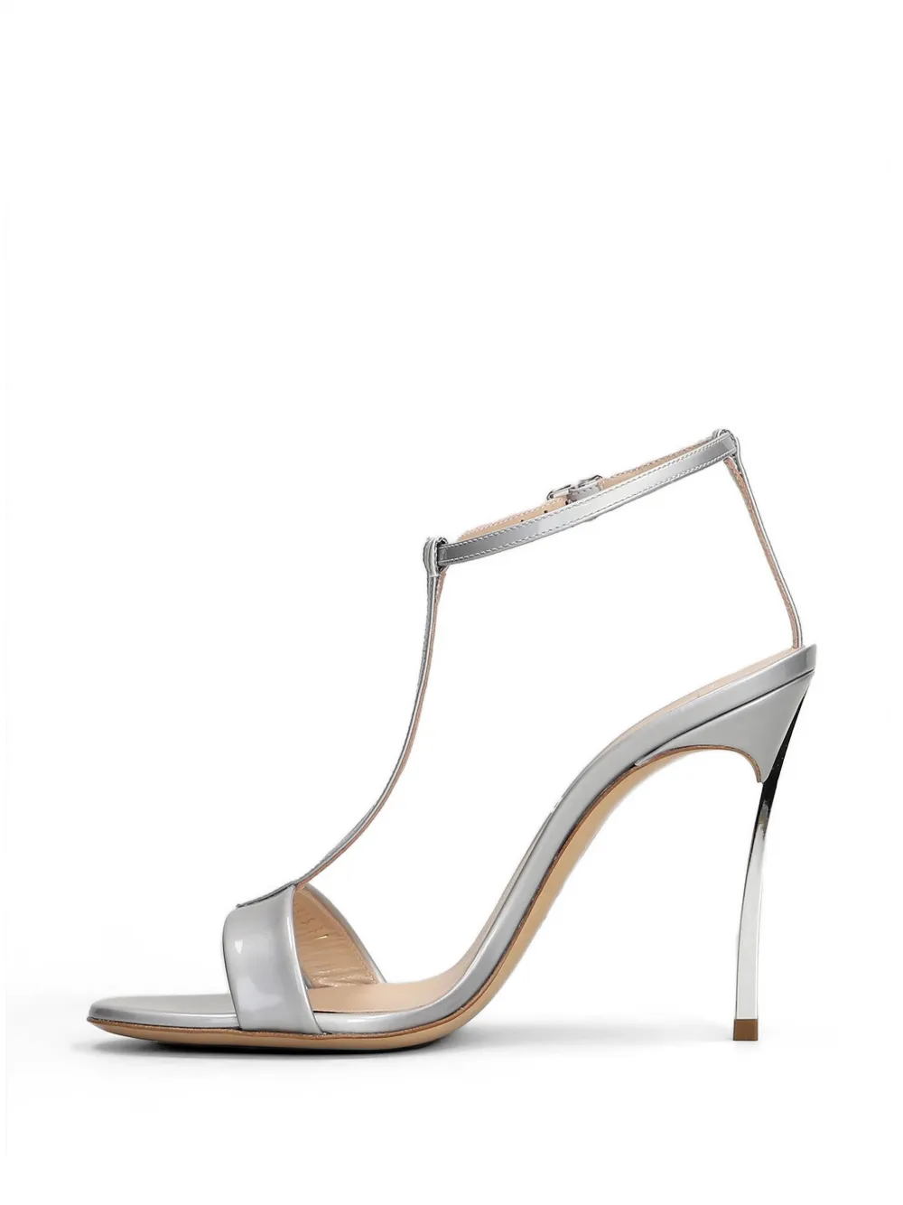 Casadei Victory T-bar sandals Zilver
