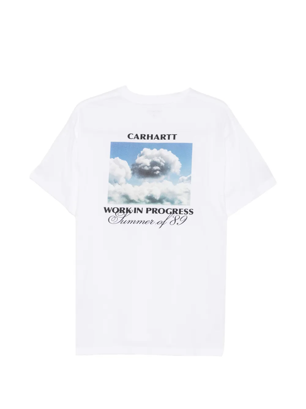 Carhartt WIP Warm Vies katoenen T-shirt Wit