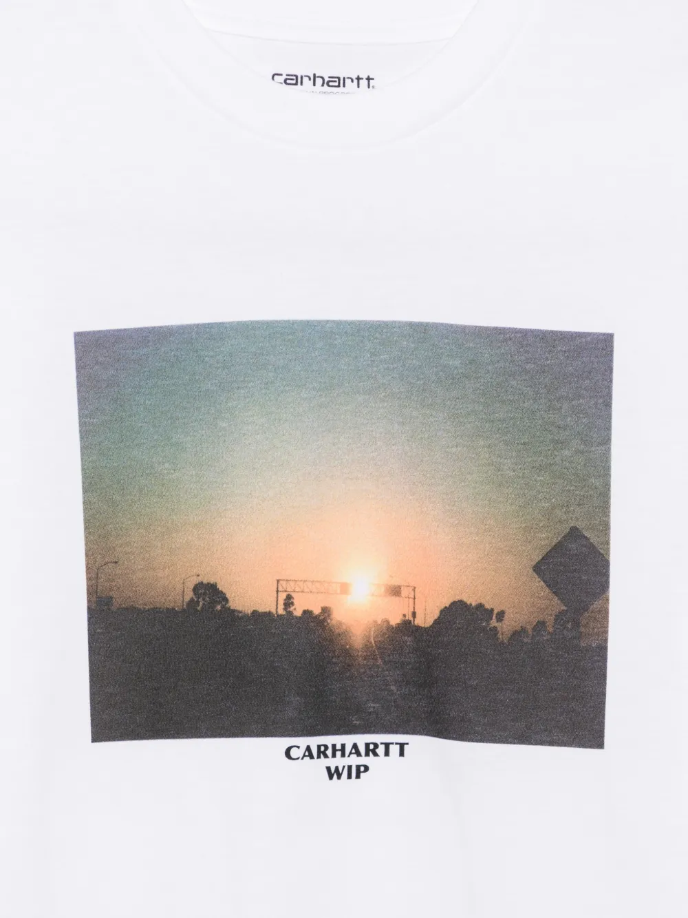 Carhartt WIP Warm Vies katoenen T-shirt Wit
