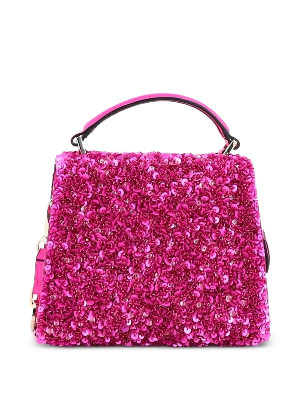 激レア♡ ヴァレンティノ・ガラヴァーニ装飾スパンコール バッグ Valentino Garavani Pre-Owned Vスリング トップハンドル スパンコール