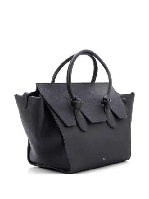Celine Pre-Owned bolso shopper Tie Knot Grainy mini de piel