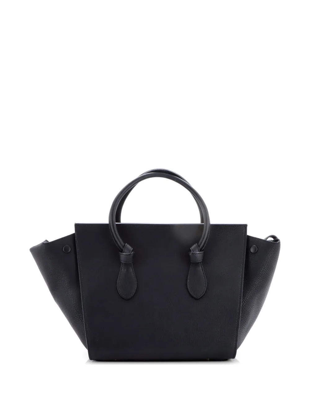 Celine Pre-Owned Tie Knot Grainy Leather Mini tote bag - Nero