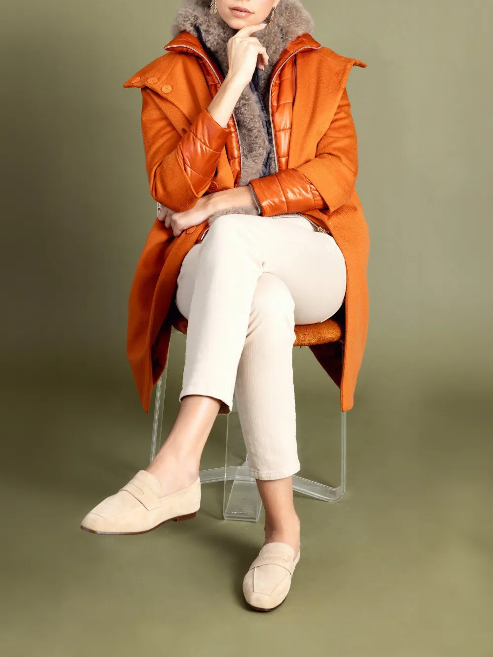 SOPHIQUE Essenziale loafers Roze