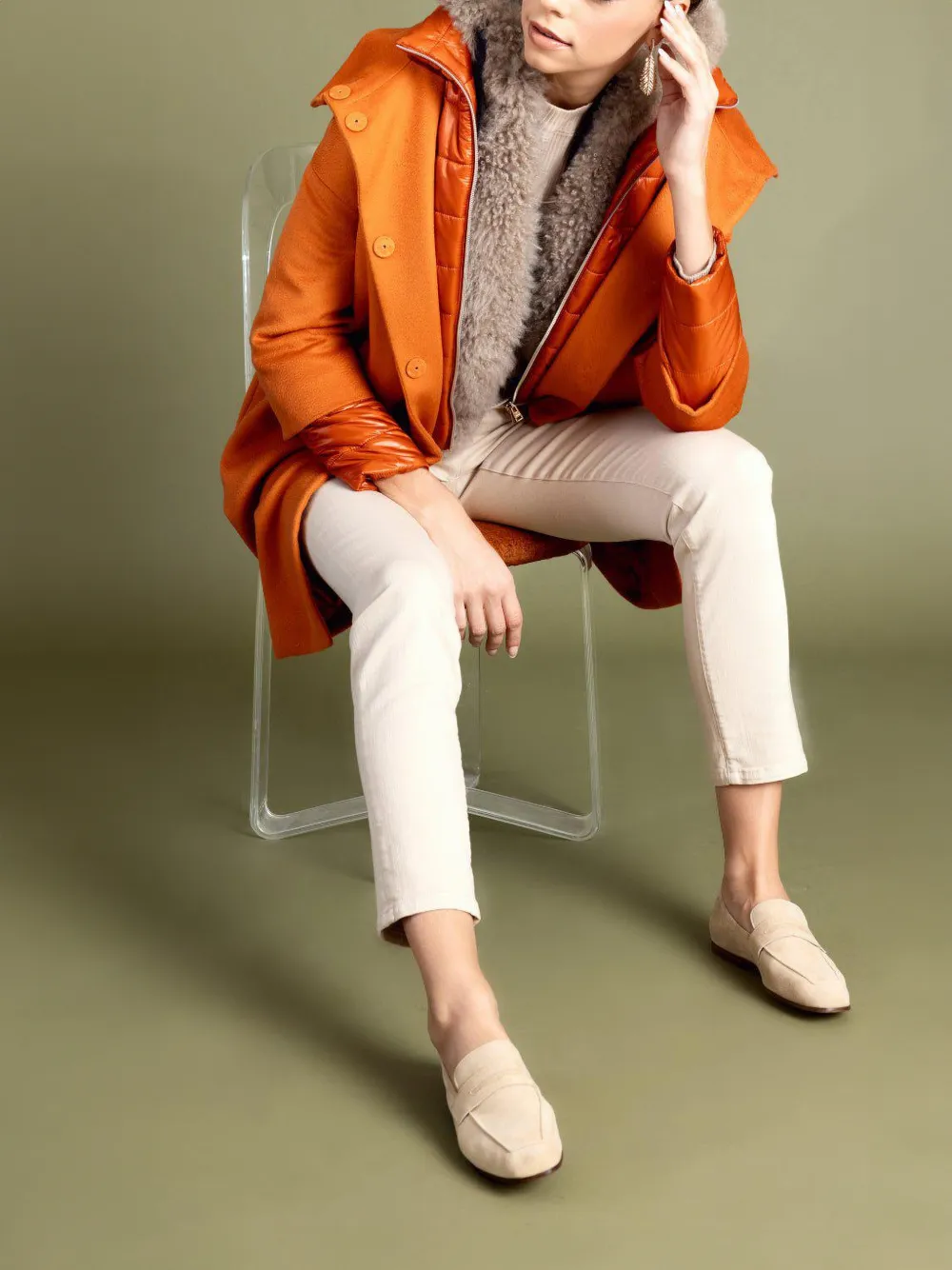 SOPHIQUE Essenziale loafers Roze