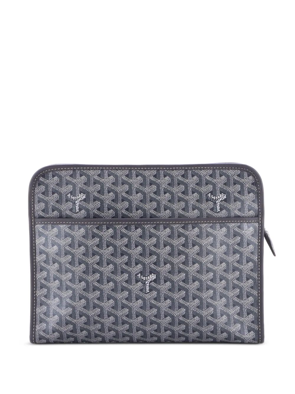 Goyard Pre-Owned Jouvence Toiletry Pouch Coated Canvas MM clutch bag - Grigio