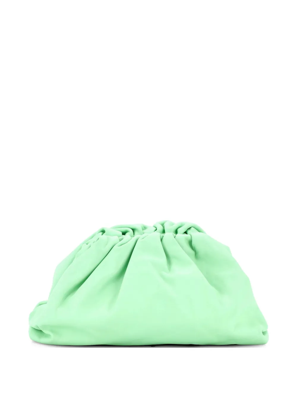 Bottega Veneta Pre-Owned The Pouch Leather Teen clutch bag - Green